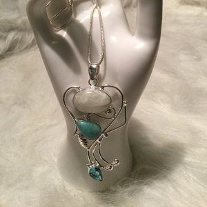 Sterling Silver Pendant Necklace